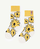 Yellow Snail Kids Socks PRODUCT FRONT