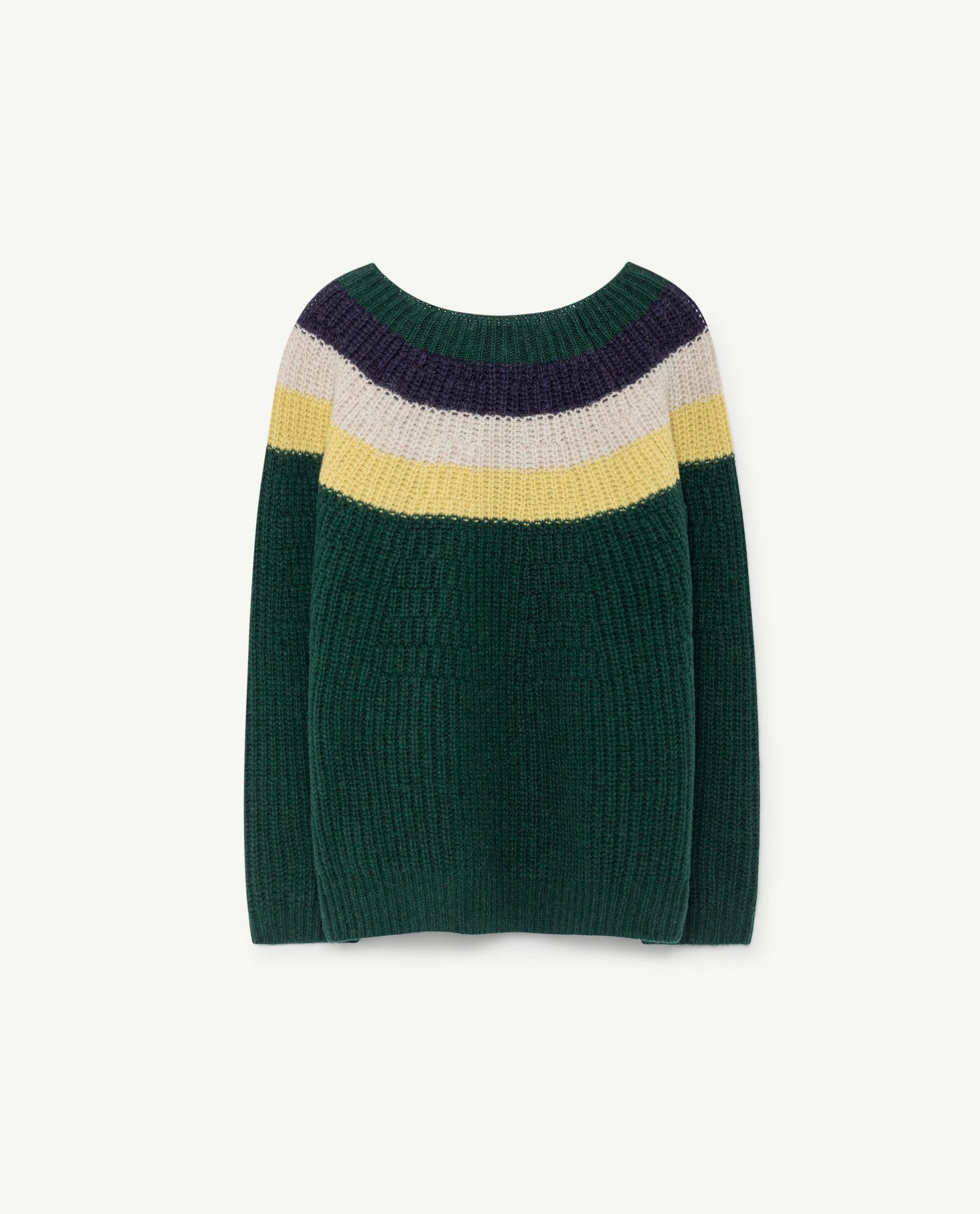 Green Raven Sweater PRODUCT BACK