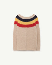 White Raven Sweater PRODUCT BACK