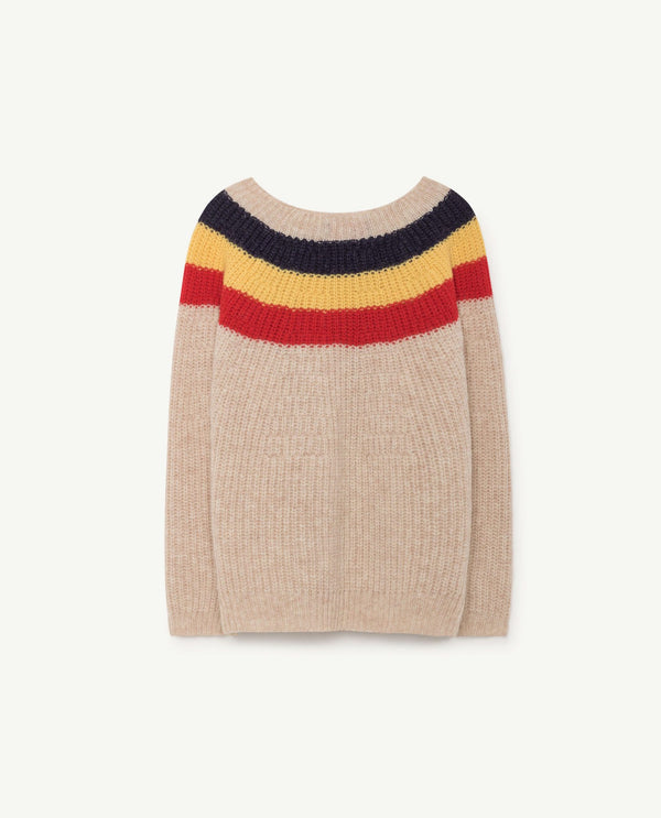White Raven Sweater PRODUCT BACK
