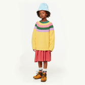 Yellow Raven Sweater MODEL FRONT