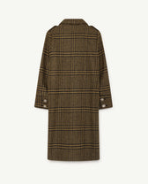 Squares Jaguar Coat PRODUCT BACK