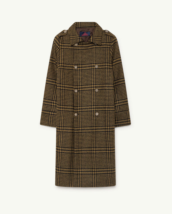 Squares Jaguar Coat PRODUCT FRONT