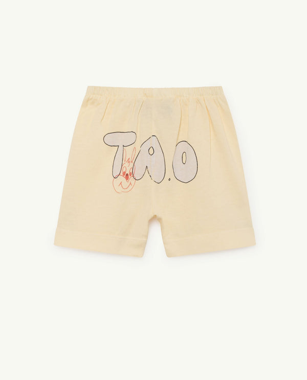 Yellow Mole Bermudas PRODUCT BACK