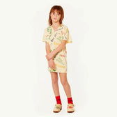 Yellow Dragon Dress MODEL FRONT