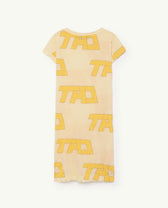 Yellow Gorilla Dress PRODUCT BACK