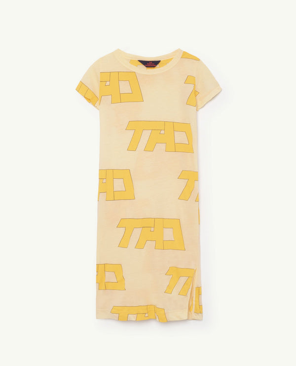 Yellow Gorilla Dress PRODUCT FRONT
