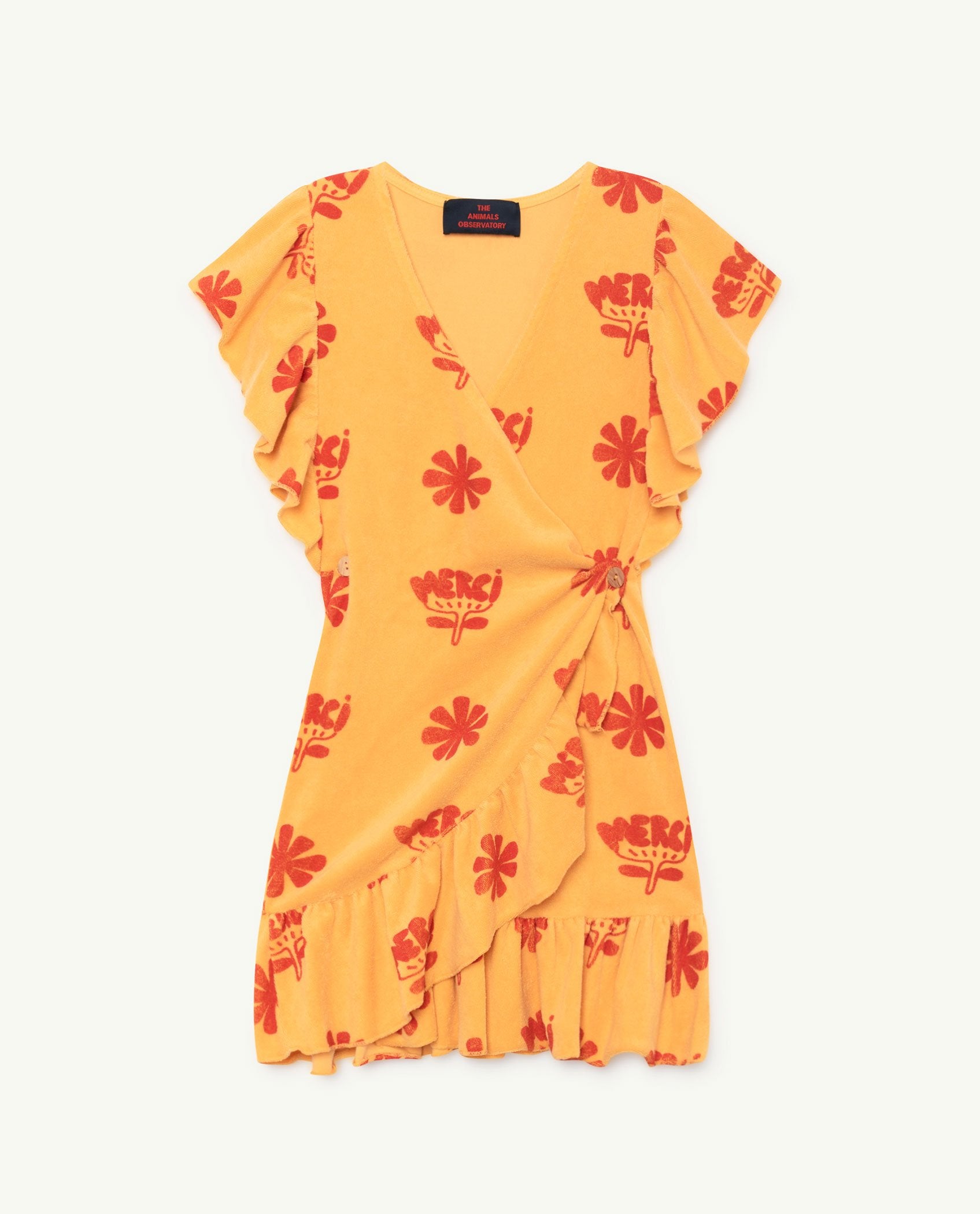 Yellow Whale Dress PRODUCT FRONT