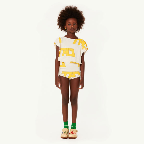 White Koala Jumpsuit MODEL FRONT