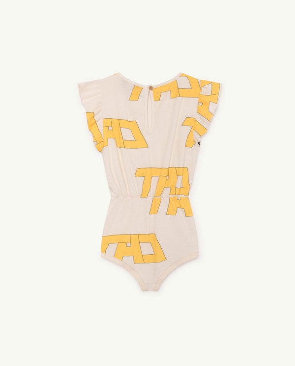 White Koala Jumpsuit PRODUCT BACK