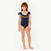 Blue Octopus Swimsuit MODEL FRONT