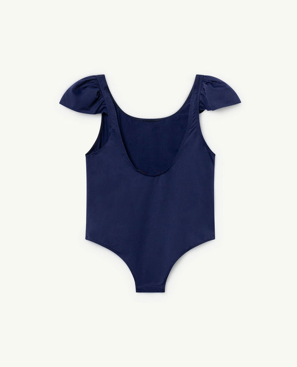 Blue Octopus Swimsuit PRODUCT BACK