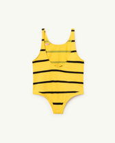 Yellow Fish Swimsuit PRODUCT BACK
