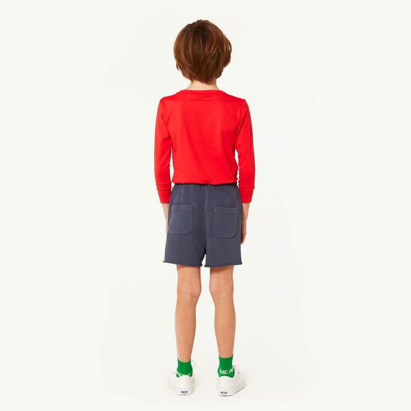 Red Deer Long Sleeve Shirt MODEL BACK