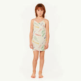 White Weasel Dress MODEL FRONT