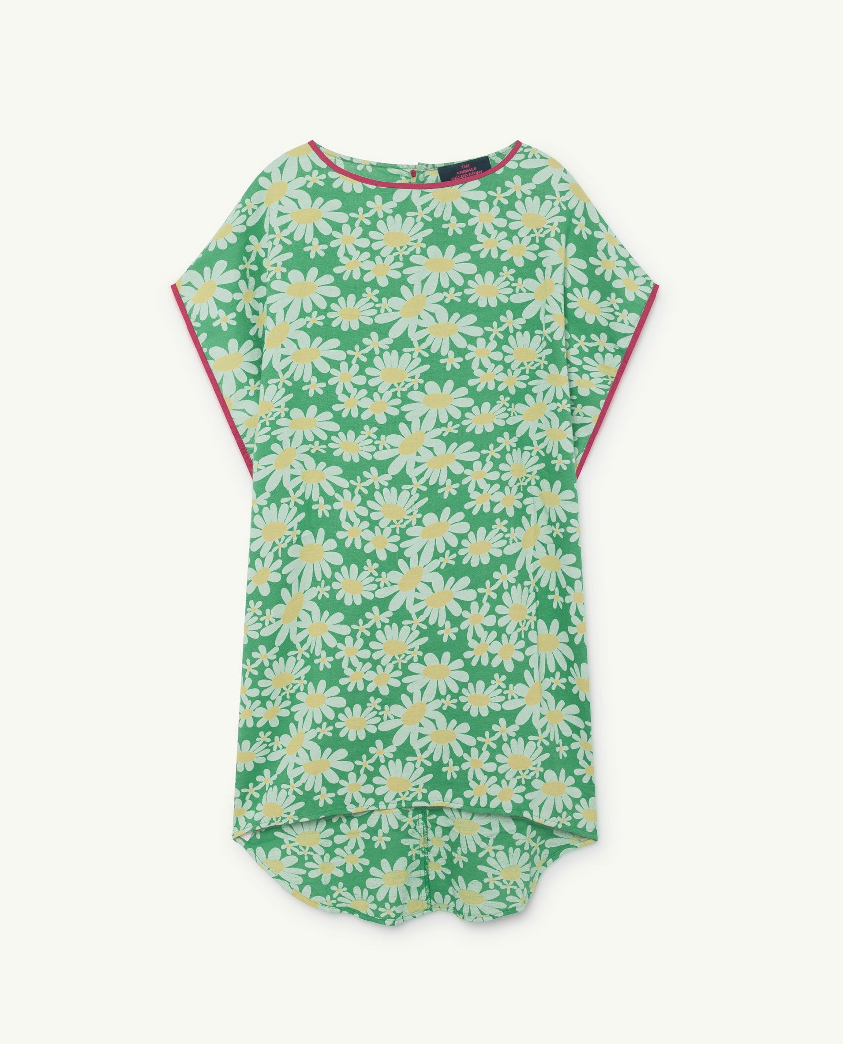 Green Hummingbird Dress PRODUCT FRONT