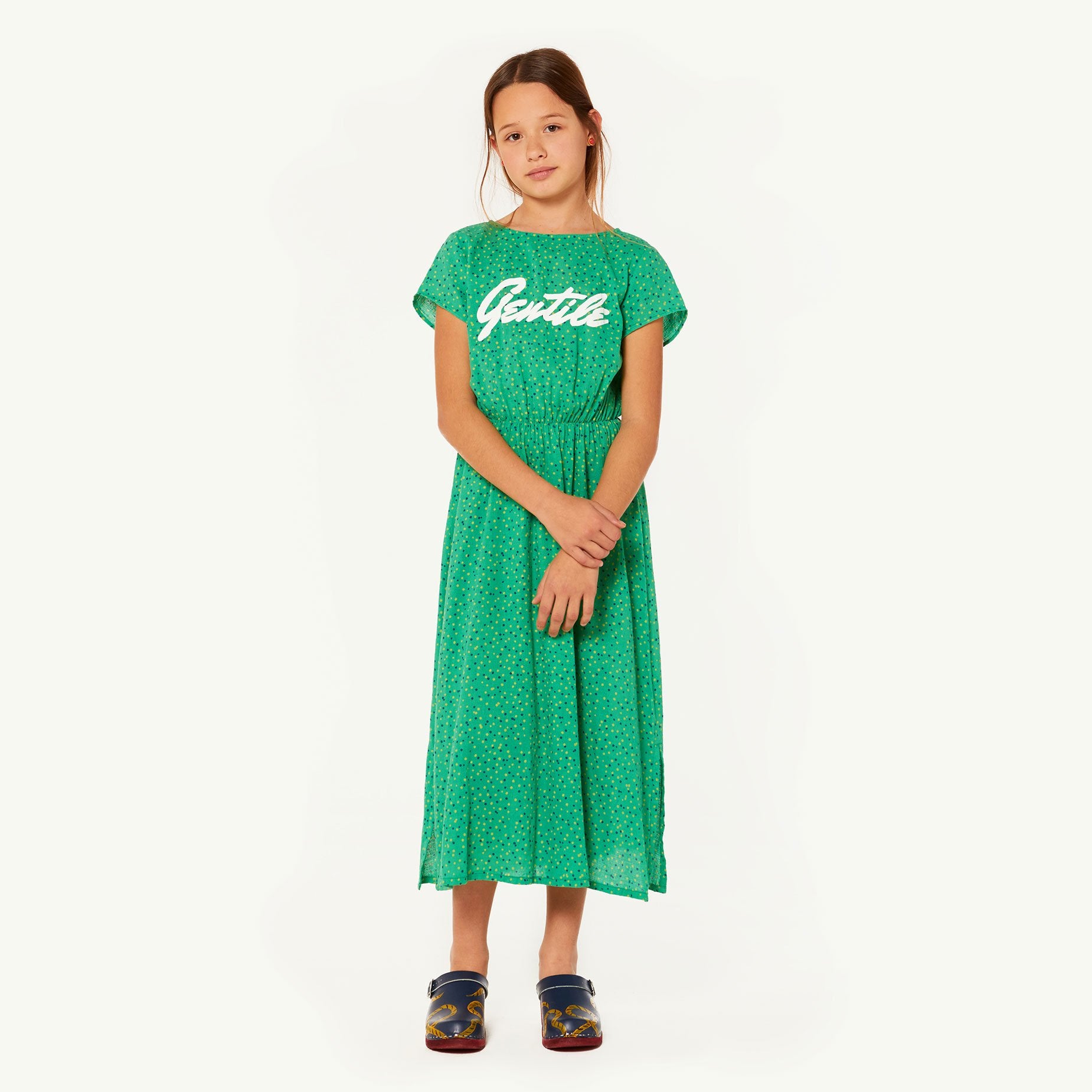 Green Marten Dress MODEL FRONT