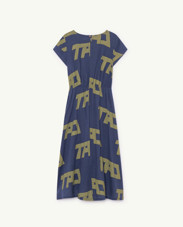Blue Marten Dress PRODUCT BACK