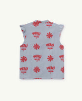 Blue Kangaroo Shirt PRODUCT BACK