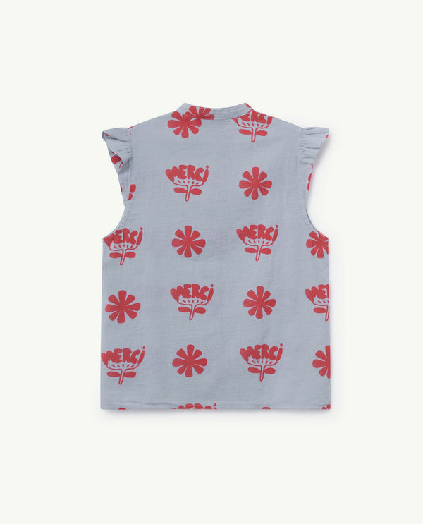 Blue Kangaroo Shirt PRODUCT BACK
