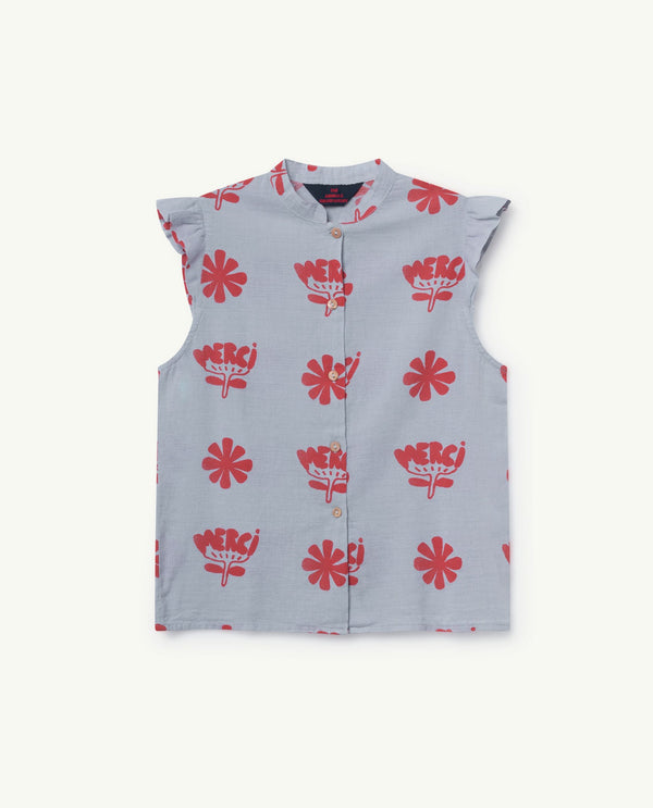 Blue Kangaroo Shirt PRODUCT FRONT