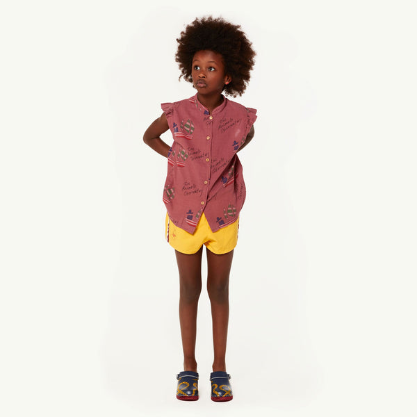 Maroon Kangaroo Shirt MODEL FRONT