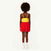 Red Turkey Skirt MODEL BACK