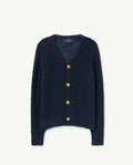 Blue Raccoon Cardigan
