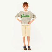 Yellow Gentile Bull Sweater MODEL FRONT