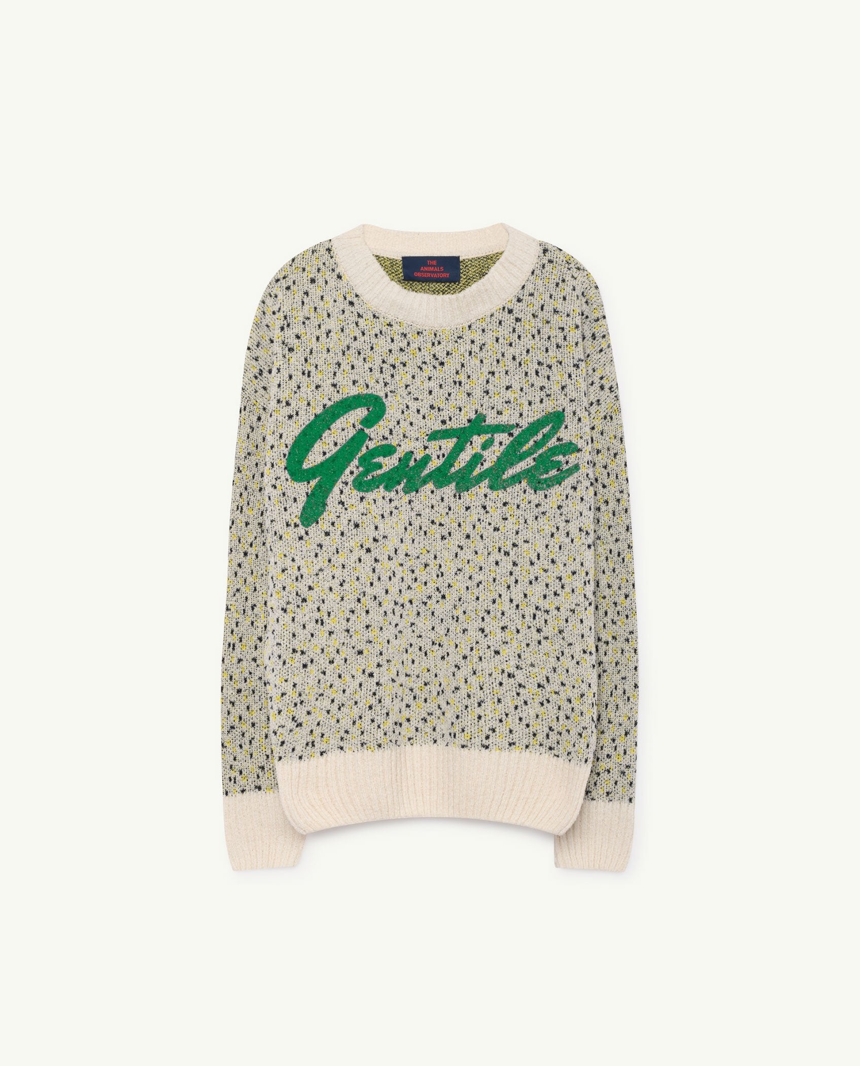 Yellow Gentile Bull Sweater PRODUCT FRONT