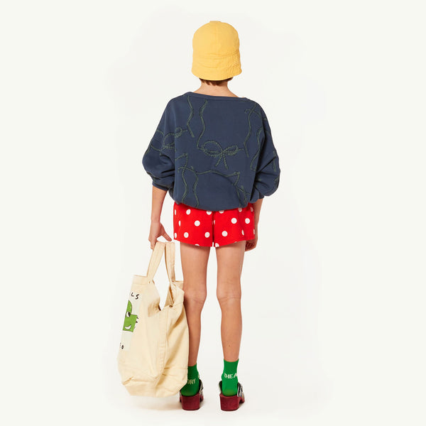 Yellow Starfish Kids Hat MODEL BACK