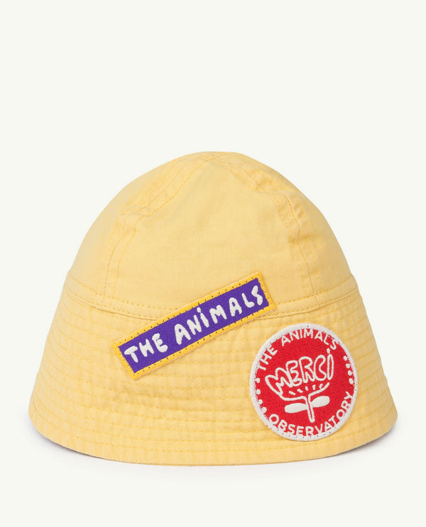 Yellow Starfish Baby Hat PRODUCT FRONT