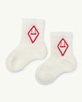 Red Baby Snail Socks