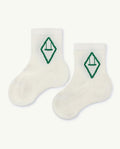 Green Baby Snail Socks
