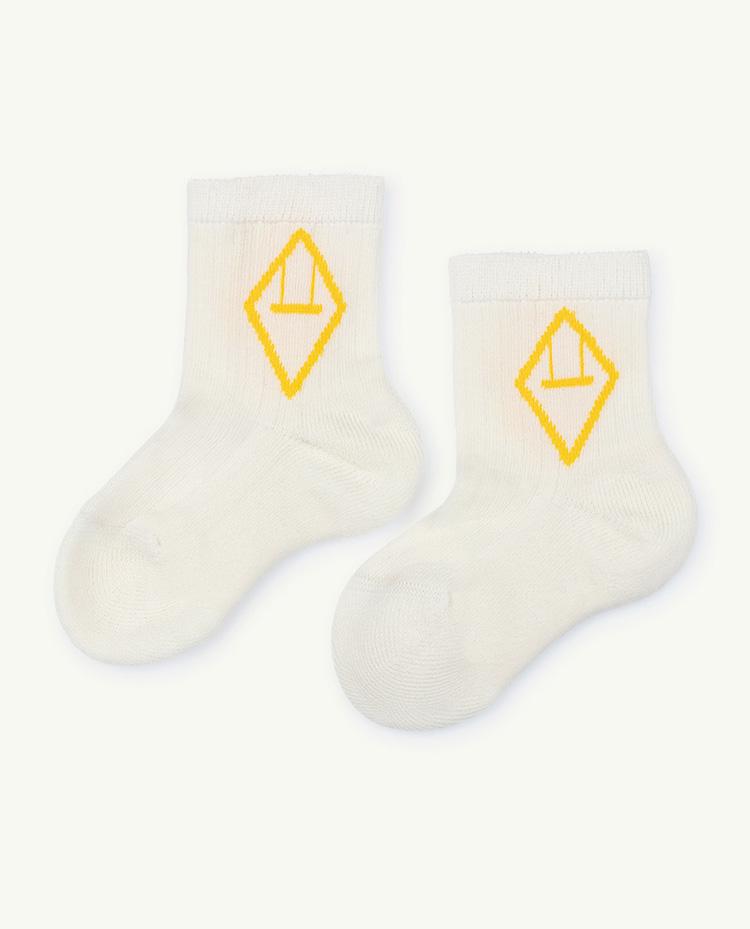 Yellow Baby Snail Socks COVER