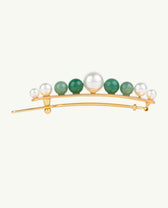 Green Hair Clip PRODUCT BACK