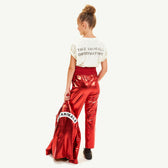 White Rooster Manifesto T-Shirt MODEL BACK