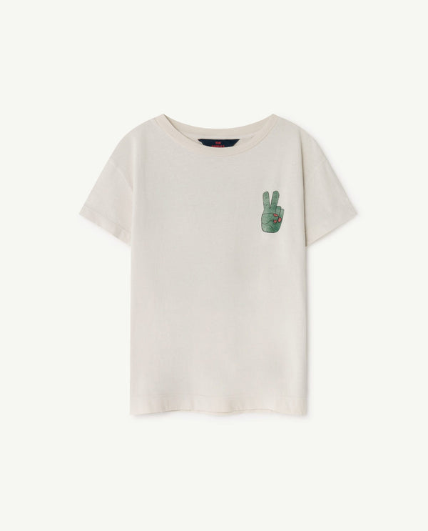 White Rooster Manifesto T-Shirt PRODUCT FRONT