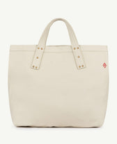 White Manifesto Tote Bag PRODUCT BACK