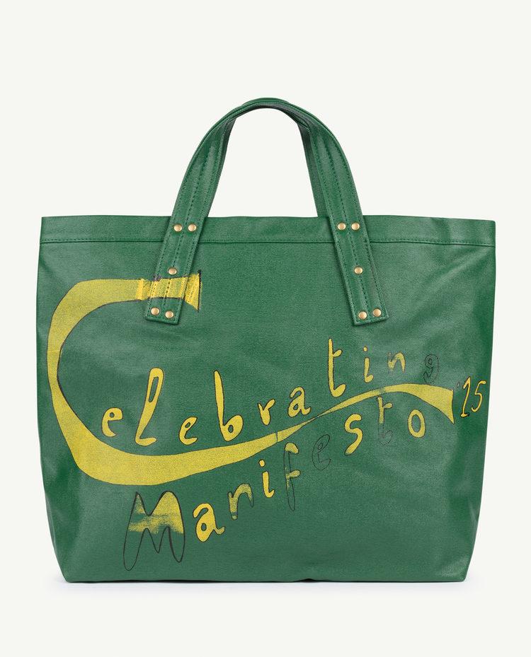 Green Manifesto Tote Bag COVER
