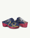 Blue Clogs Shoes