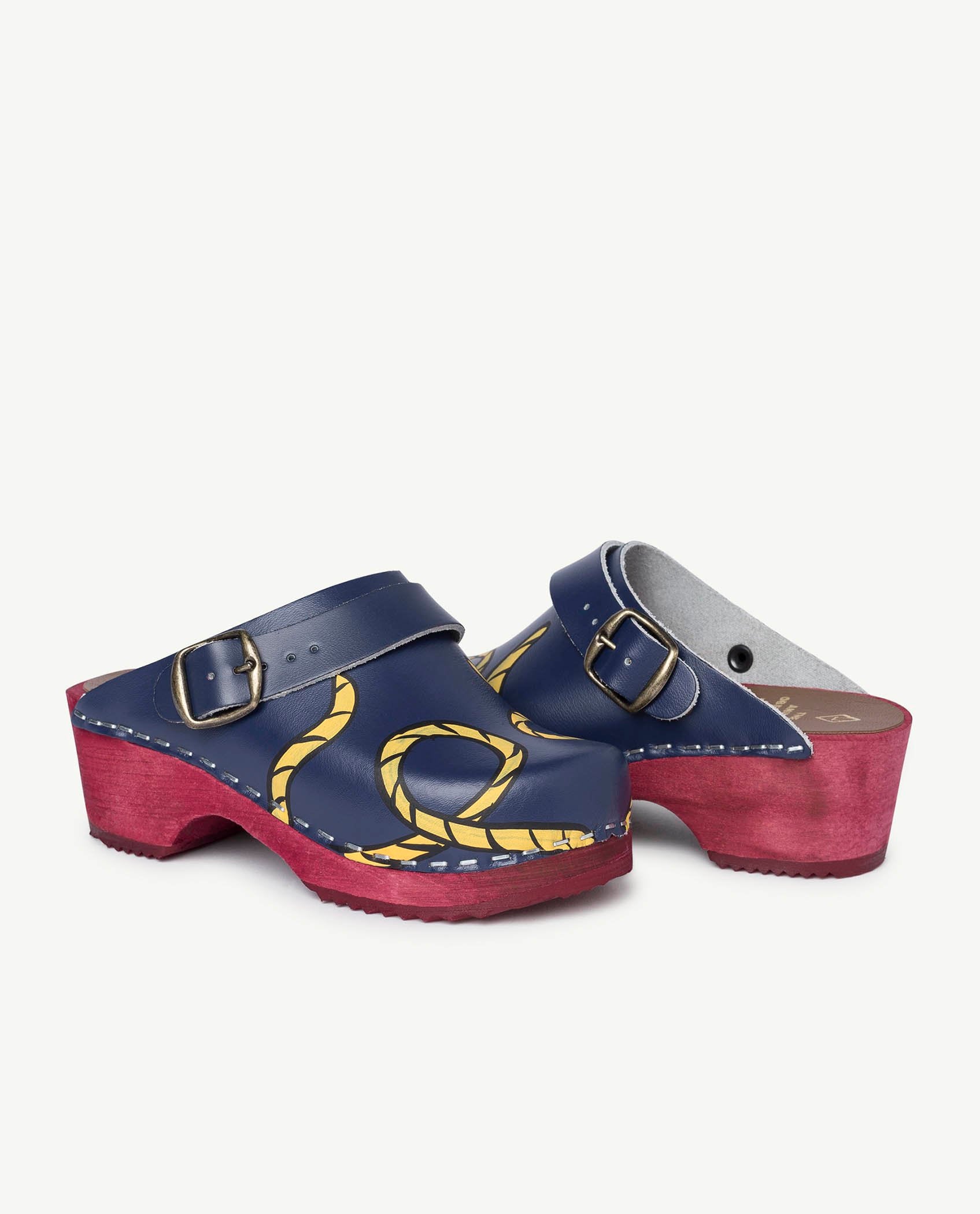 Blue Clogs Shoes PRODUCT FRONT