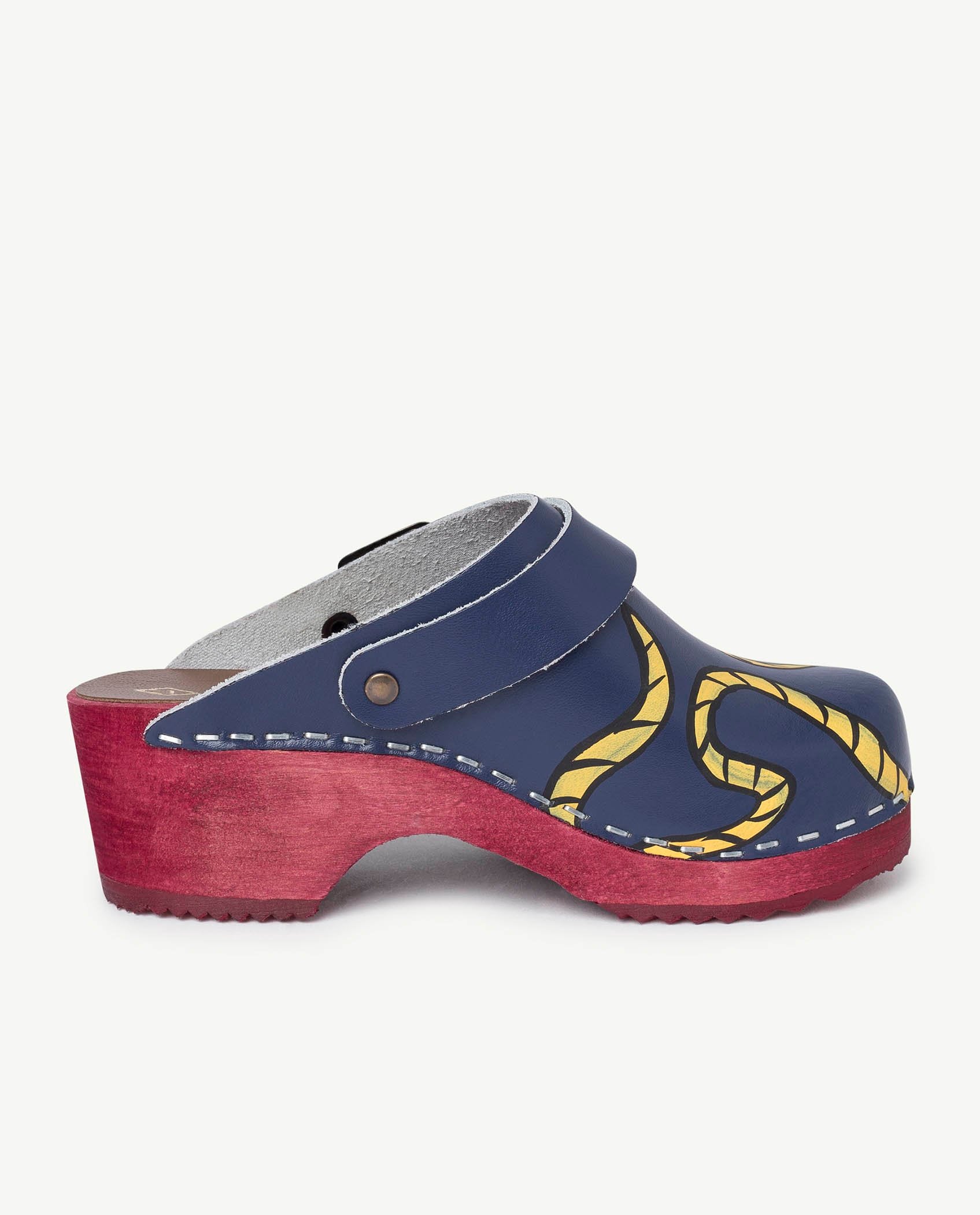 Blue Clogs Shoes PRODUCT SIDE