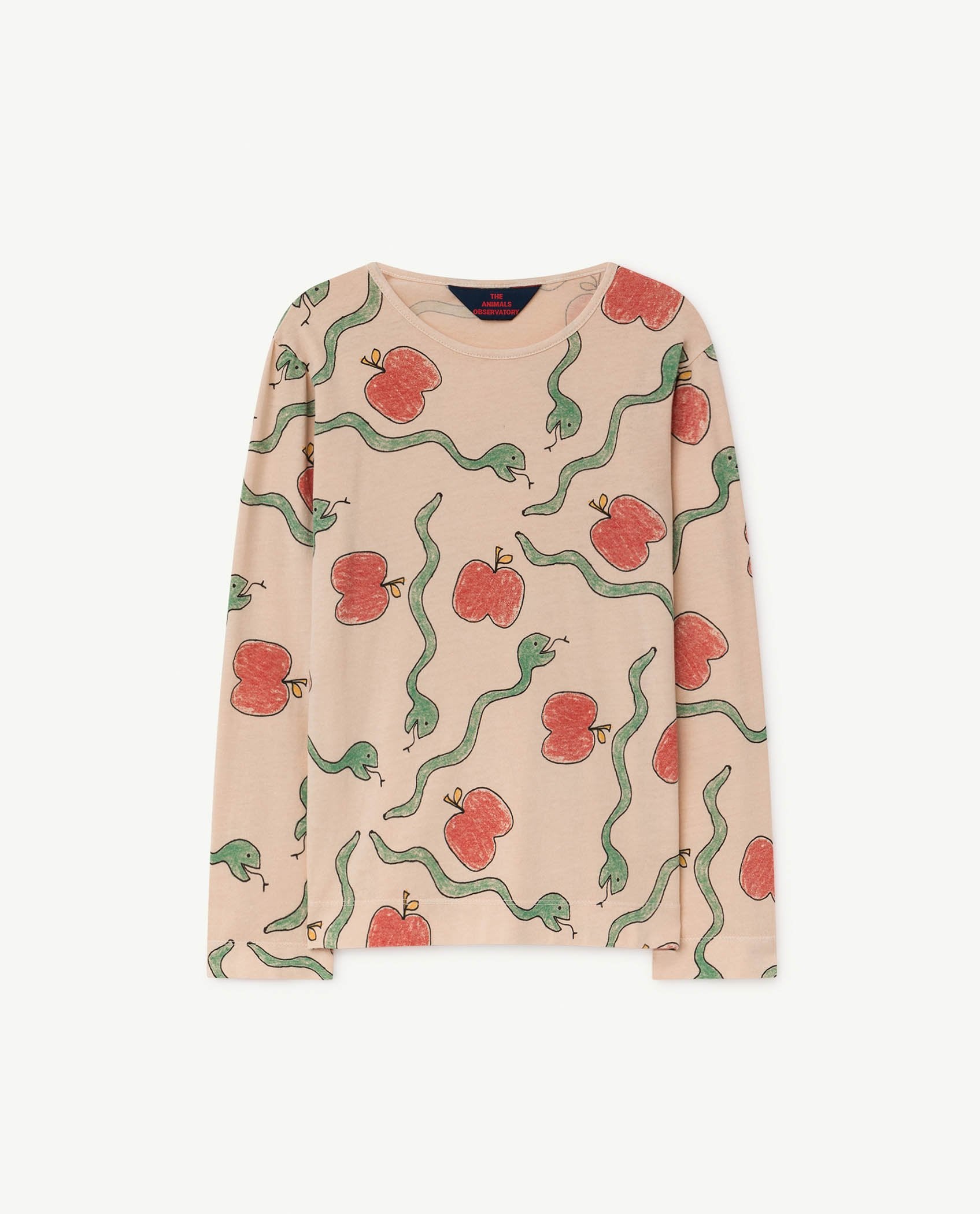 Apples and Snakes Eel Long Sleeve Shirt PRODUCT FRONT