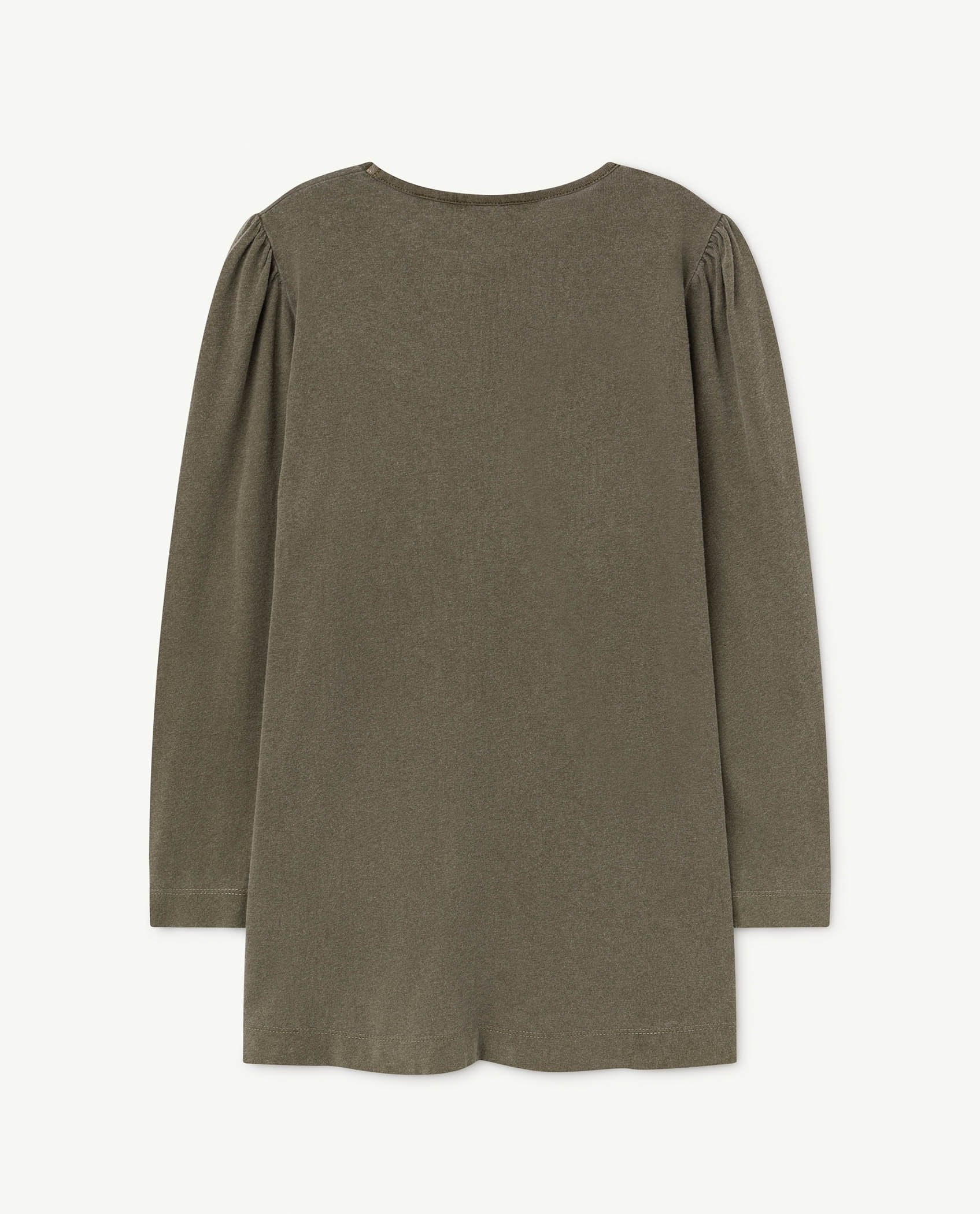 Green Balloon Pigeon Dress PRODUCT BACK