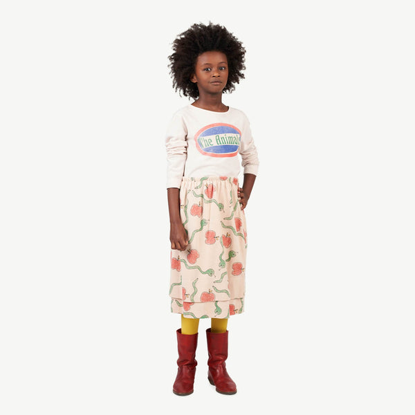 Apples and Snakes Kitten Skirt MODEL FRONT