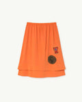 Orange Kitten Skirt