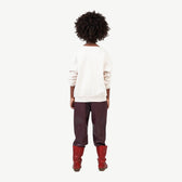 White Bear Sweatshirt MODEL BACK