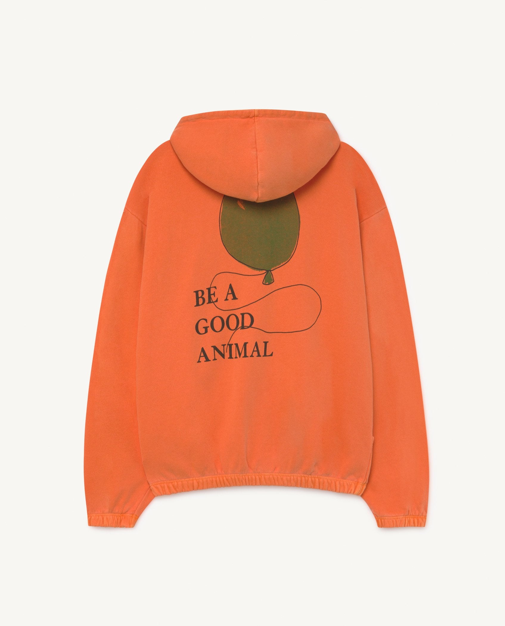 Orange Albatross Sweatshirt PRODUCT BACK