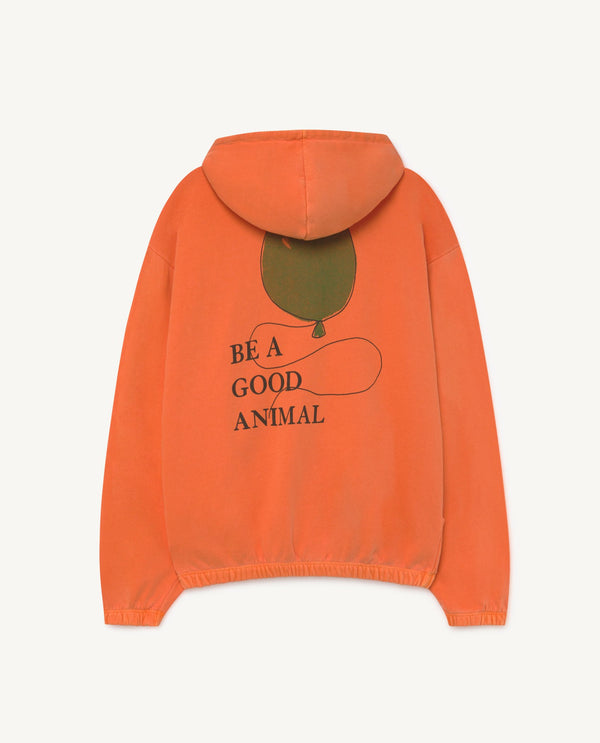 Orange Albatross Sweatshirt PRODUCT BACK
